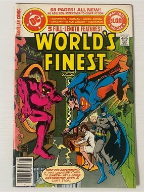 World’s Finest Comics #256 (DC Comics, 1979) Superman Batman Dollar Comic FN